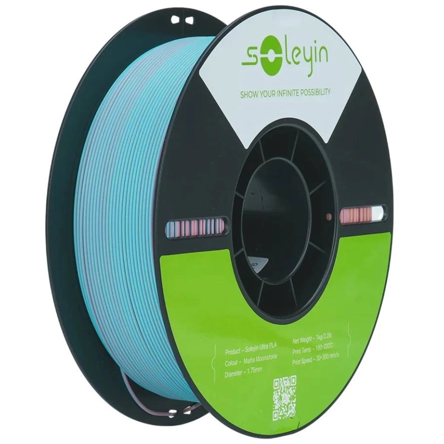 Creality Soleyin Ultra PLA Filament 1.75mm 1kg – matte moonstone color
