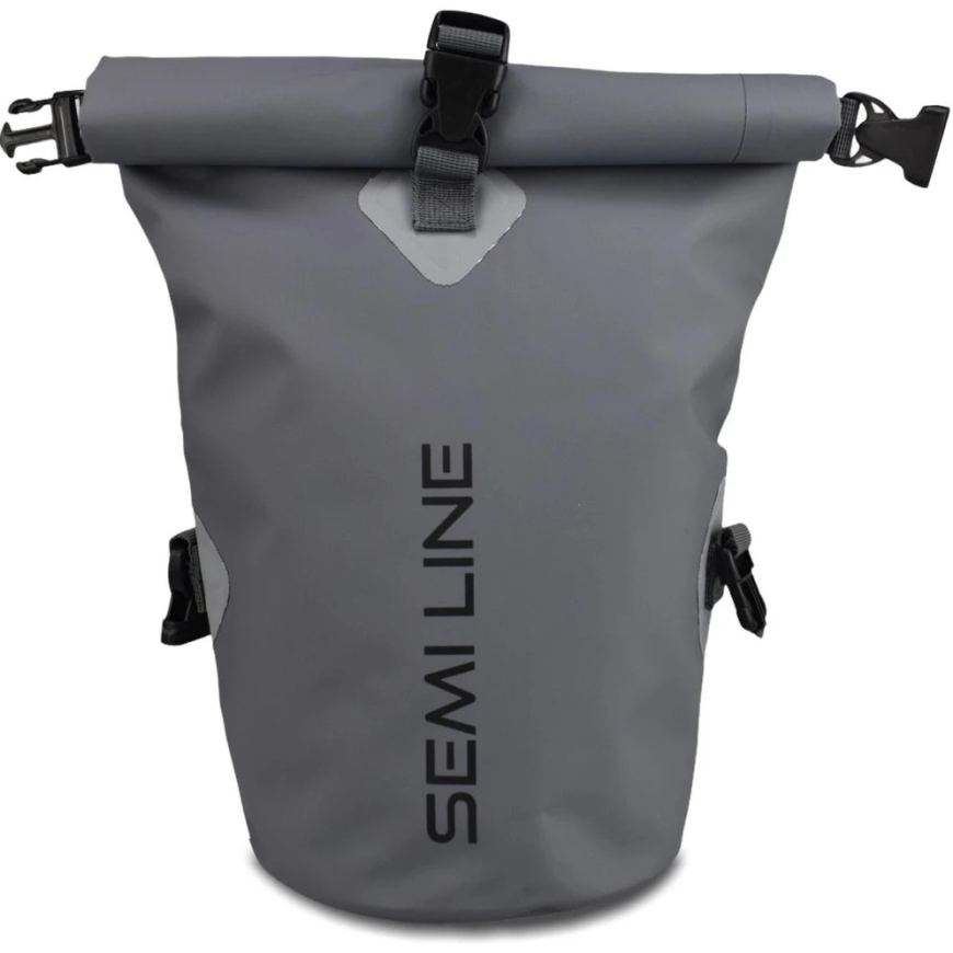 WATER-RESISTANT GRAY SEMI-LINE BAG
