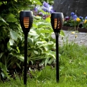 8x солнечных садовых ламп с LED-фонариками и эффектом пламени 8x солнечных садовых ламп с LED-фонариками и эффектом пламени