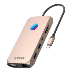 Orico XCR-X2-RG-BP 12in1 USB-C Zelts