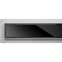 Fala LINEAR DRAIN Melns GLASS 90 CM WET&DRY Fala LINEAR DRAIN Melns GLASS 90 CM WET&DRY