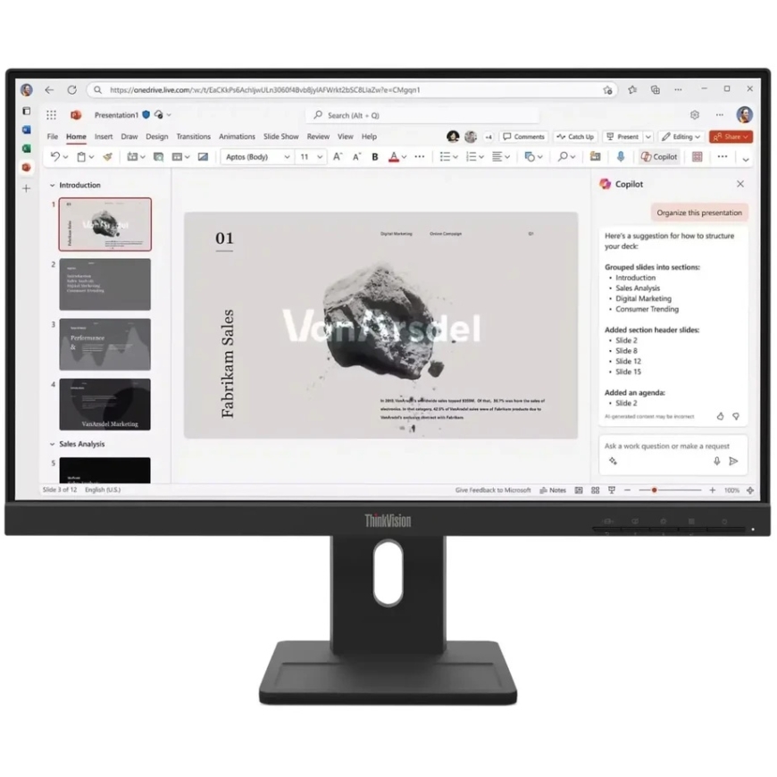 Lenovo ThinkVision E22-40 monitor (64C9MAT6EU) – 3
