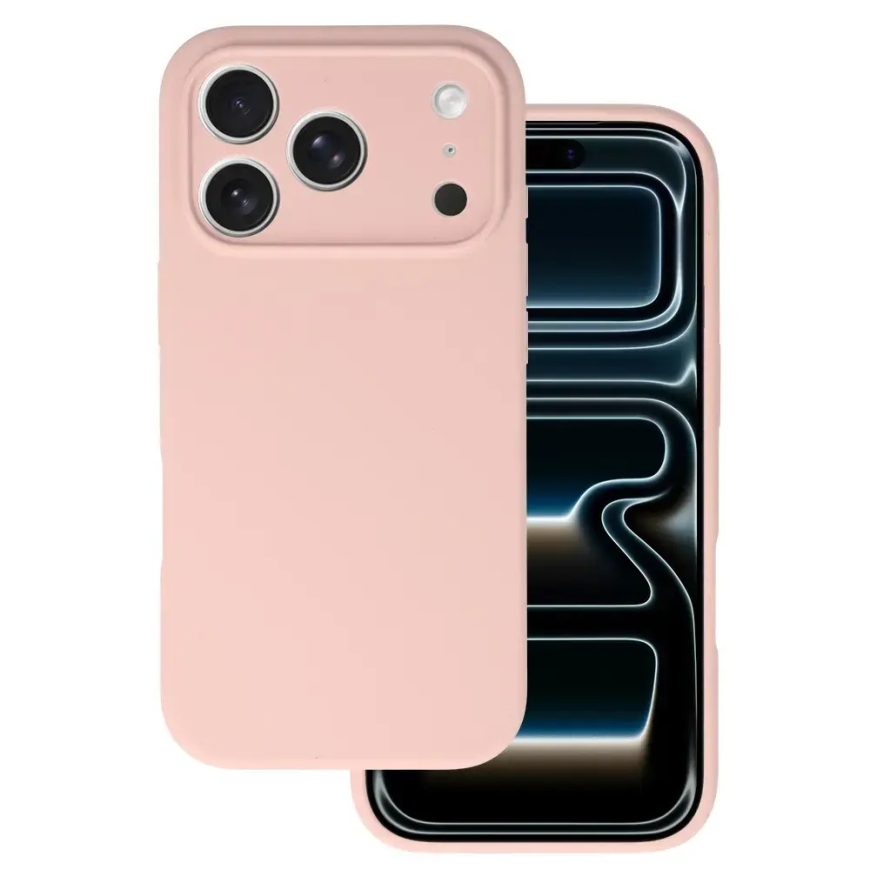 Silicone Lite telefono dėklas Samsung Galaxy S25 (S931) rožinis