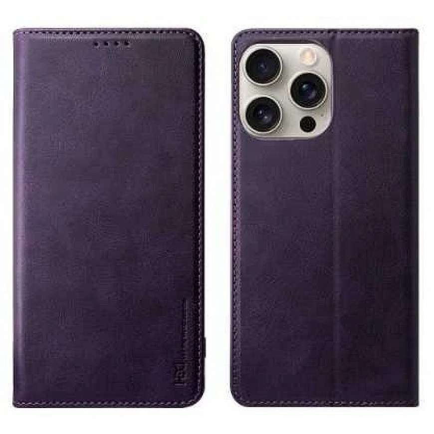 Кейс HDD Magnetic Wallet для Samsung A566 A56 5G фиолетовый