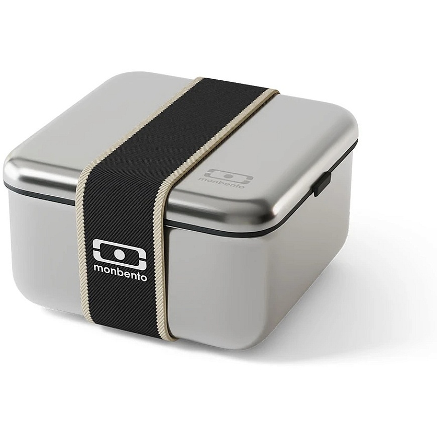 Monbento Bento-lounasrasia Sense 1L ruostumatonta terästä musta Onyx