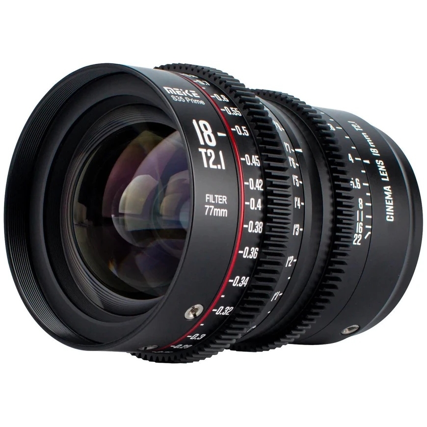 Kaamera objektiiv - Meike MK 18mm T2.1 PL kinnitusega S35 kino objektiiv – 5