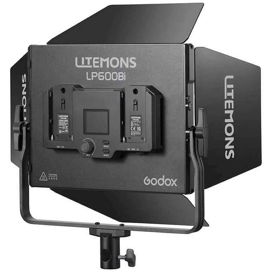 Valgustusseade - Godox LP600Bi K3 kahevärviline LED valguspaneel 3 valguskomplekti must