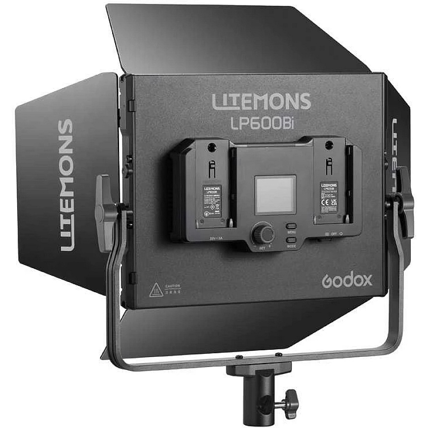 Valaistuslaite - Godox LP600Bi K3 kaksivärinen LED-valopaneeli 3 valosarjan musta – 4