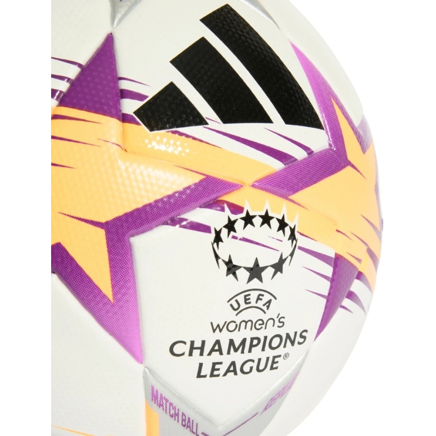 Futbolo kamuolys adidas UCL Womens League 26/27 League Stage balta ir-oranžinė-sidabrinė KE5142 (4) – 3