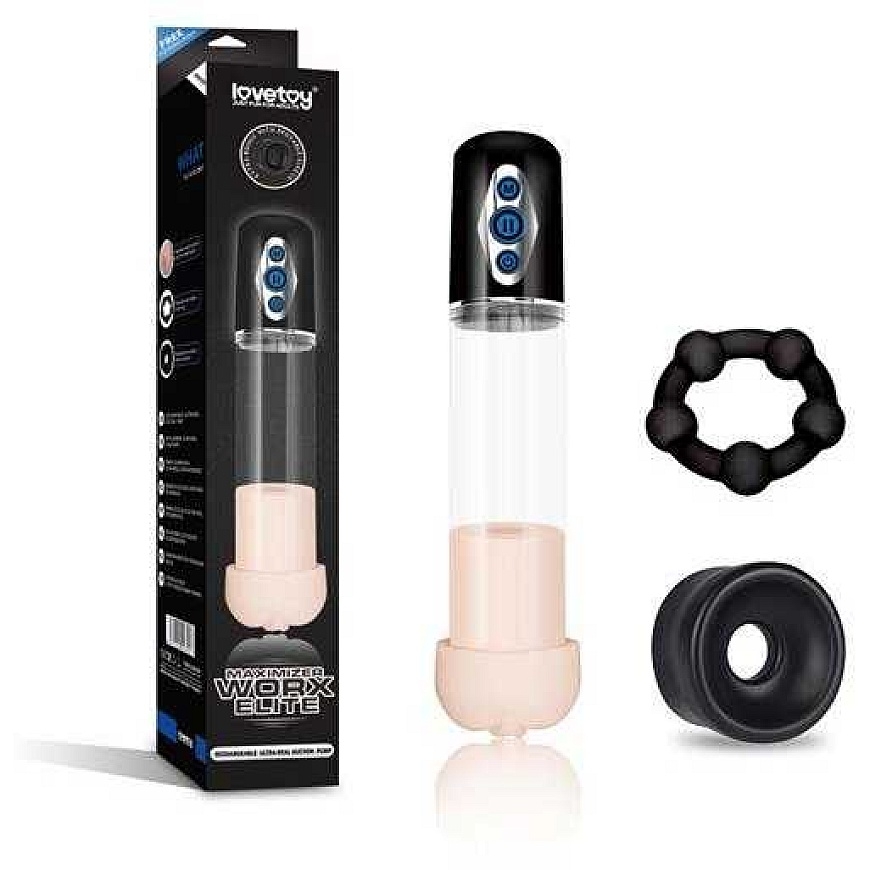 Lovetoy elektriline peenise pump koos imemisotsikuga
