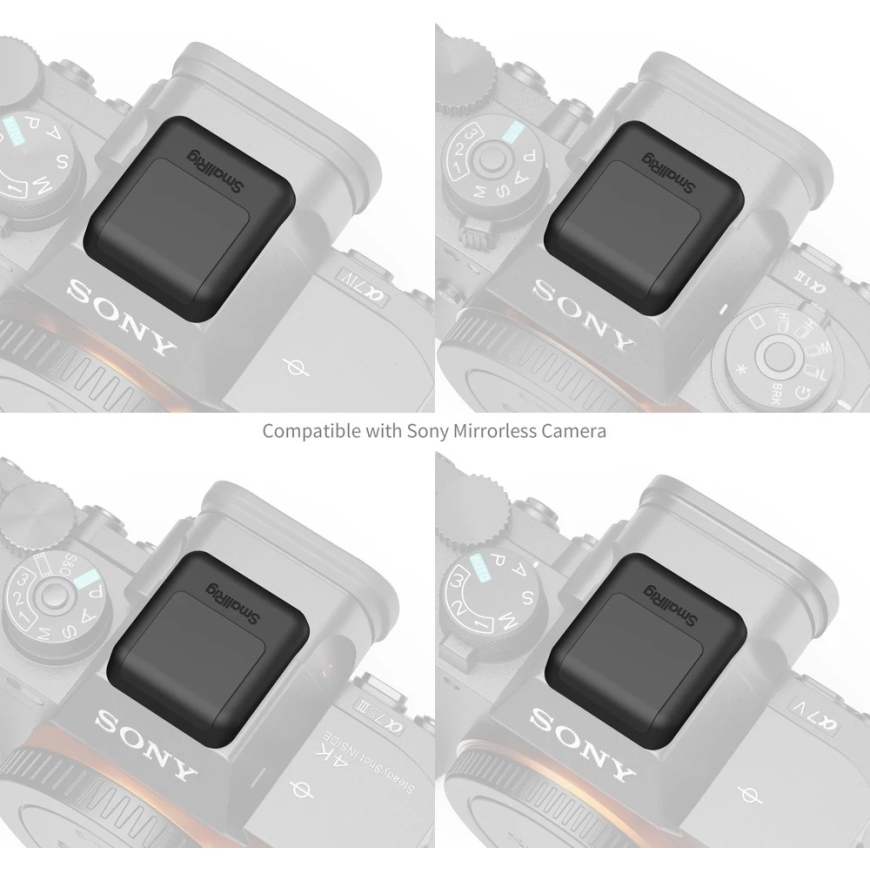 SmallRig karstā apavu vāks Sony fotokamerām (2 gab.) Melns (6247) – 2