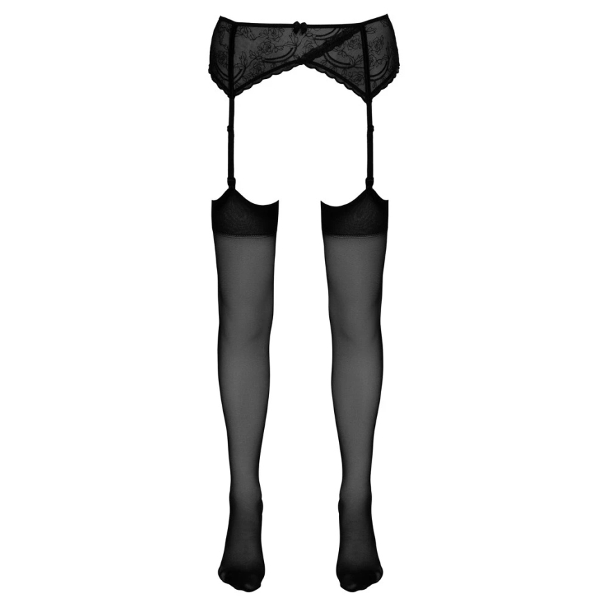Cottelli Legwear sukkad mustad 2 – 4