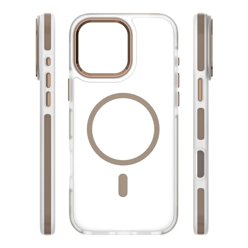 Etteri Icy Mag maciņš, kas paredzēts iPhone 16 Pro 6,3" zelta krāsā – 5