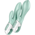 Satisfyer Air Pump Bunny 5+ vibrator with pump Mint Satisfyer Air Pump Bunny 5+ vibrator with pump Mint