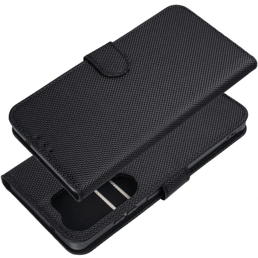 OEM Case with Flap for Xiaomi 17 PRO / 18 PRO 4Card RFID Theft Protection Tech Fabric Black – 3