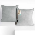 RESTILO SOFTA decorative cushion cover, embossed pilkas, glamour style, microfibre, 45 x 45 cm