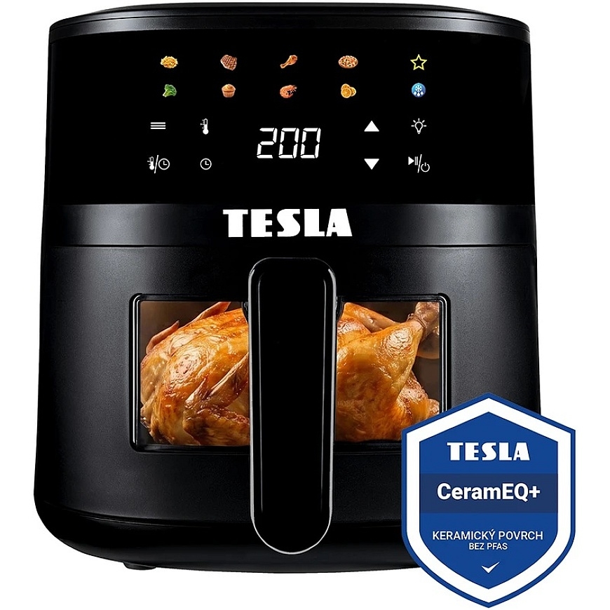 TESLA AirCook Q45 Pro Saldētava – daudzfunkcionāla digitālā karstā gaisa friteze