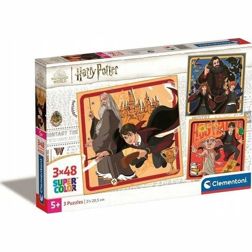 Clementoni Palapeli 3x48 kpl - Harry Potter – 3