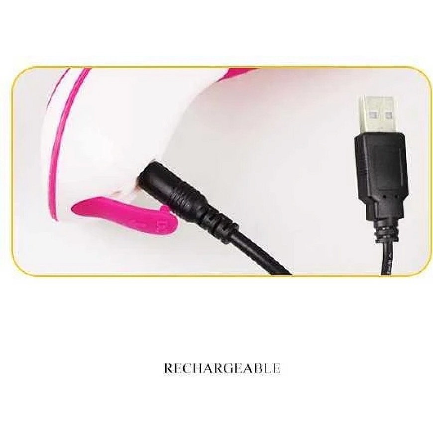 Pretty Love Balsu ladattava vibratorihierontalaite 21cm 12 tilassa – 3