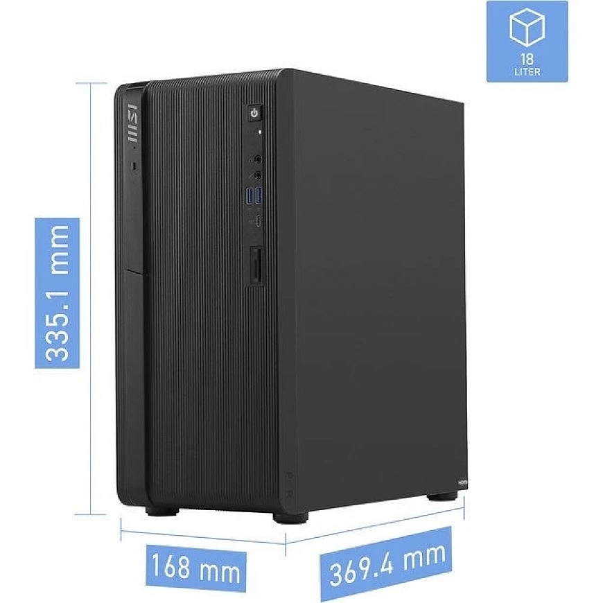 MSI PRO DP180 AI (8HG-1436AT) Мини ПК Intel Core Ultra 5 225 16GB/512GB SSD Windows 11 Pro – 3