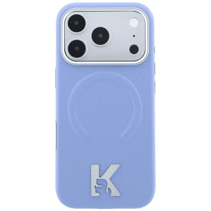 Case Karl Lagerfeld Grained Embossed Ring & Kameo Logo MagSafe for iPhone 18 Pro Max / 17 Pro Max li – 3