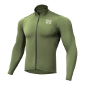 Rockbros TLWT001 ROAD TO SKY windproof insulated cycling jersey M - green Rockbros TLWT001 ROAD TO SKY windproof insulated cycling jersey M - green