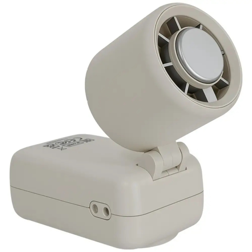 Käeshoitav ventilaator Verbatim Cool `n` Go Ice Touch Mini valge hõbe 32346 – 2