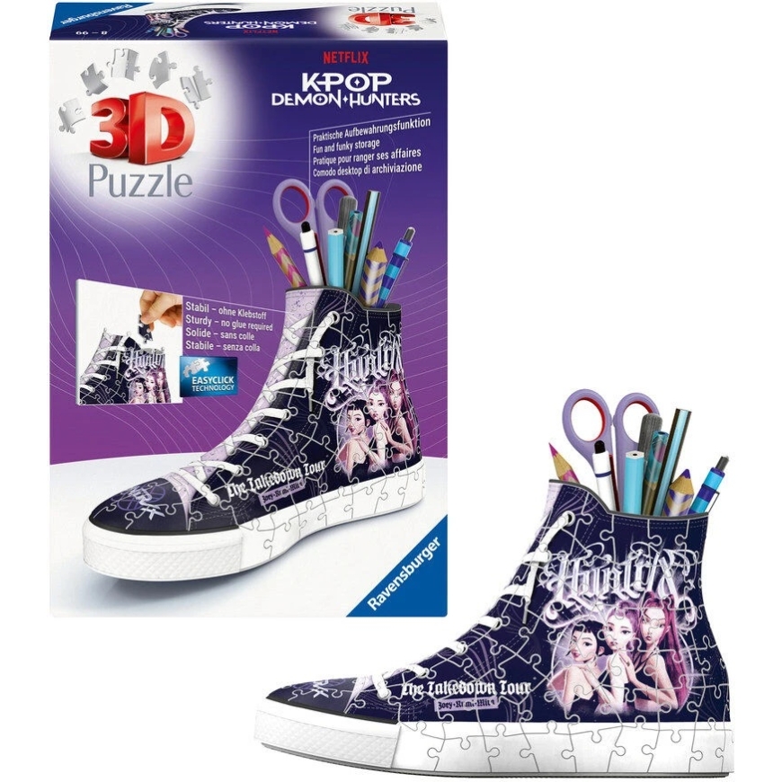 3D Pusle Trampoliin Kpop Deemonijahti Ravensburger