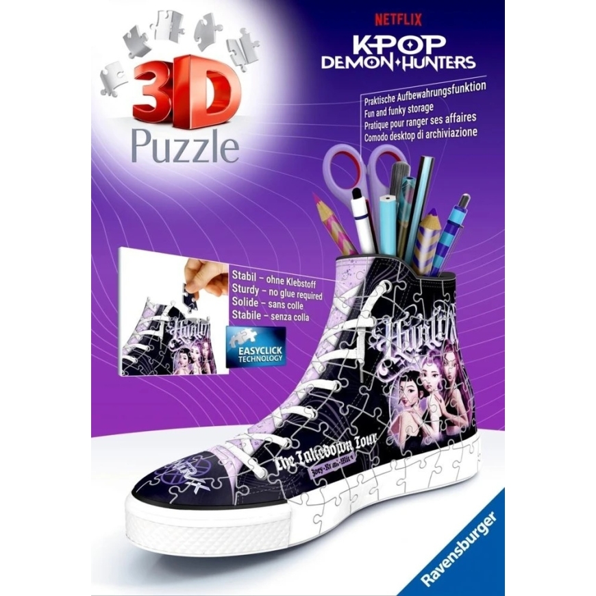 3D Pusle Trampoliin Kpop Deemonijahti Ravensburger – 3