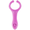 TOYJOY Vibrējošais Kliitera Stimulators C-gredzens Violets TOYJOY Vibrējošais Kliitera Stimulators C-gredzens Violets