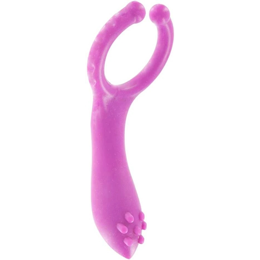 TOYJOY Žiedas-VIBRATINGAS CLIT-STIM C-RING PURPLE – 4