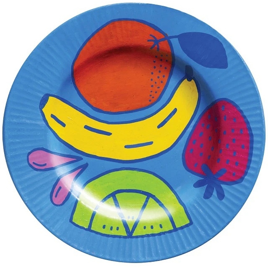 Akriliniai žymekliai CARIOCA, 5 vnt., teptuko tipo antgalis – 3