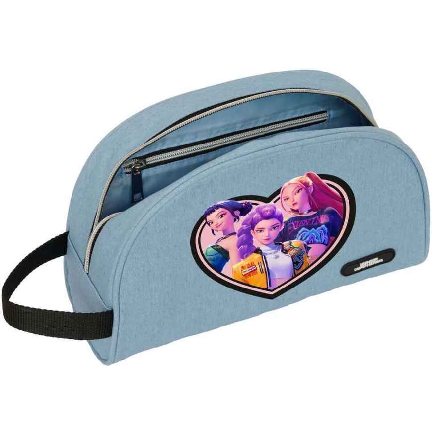 Safta Demon Hunters Kpop Huntrix muunneltava meikkilaukku – 5