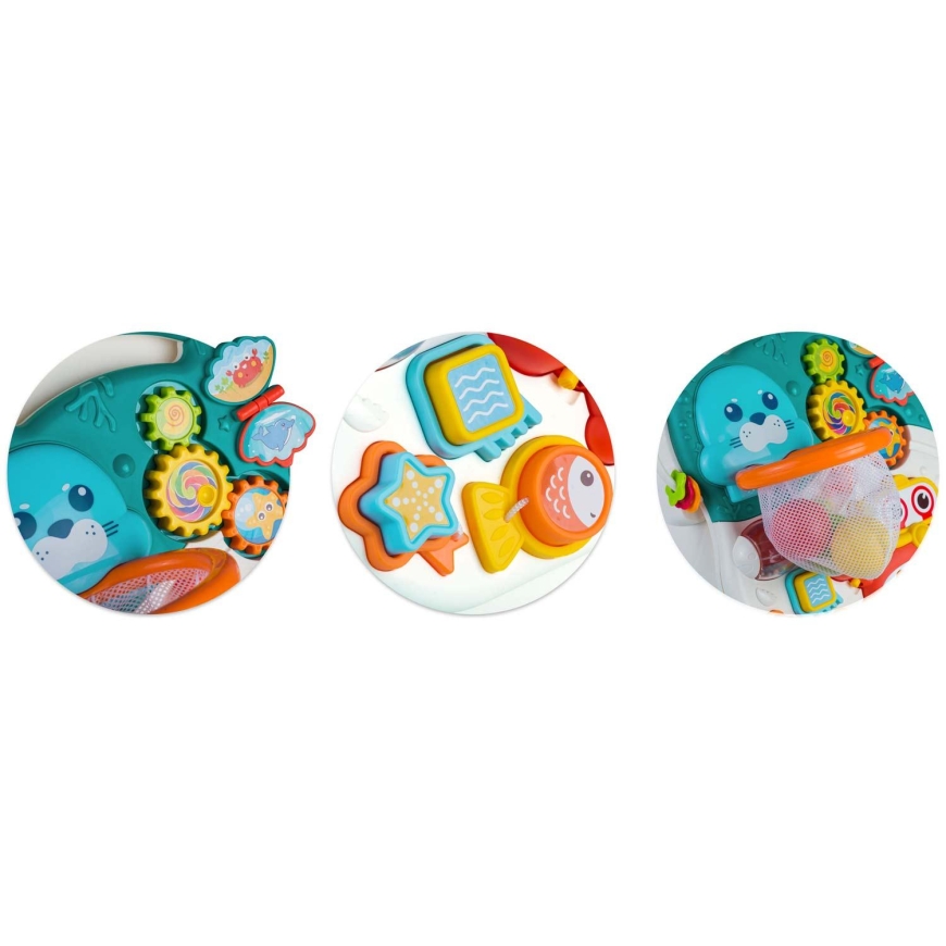 Ricokids 3in1 Opetuspöytä RK-810 Valkoinen Sininen – 3