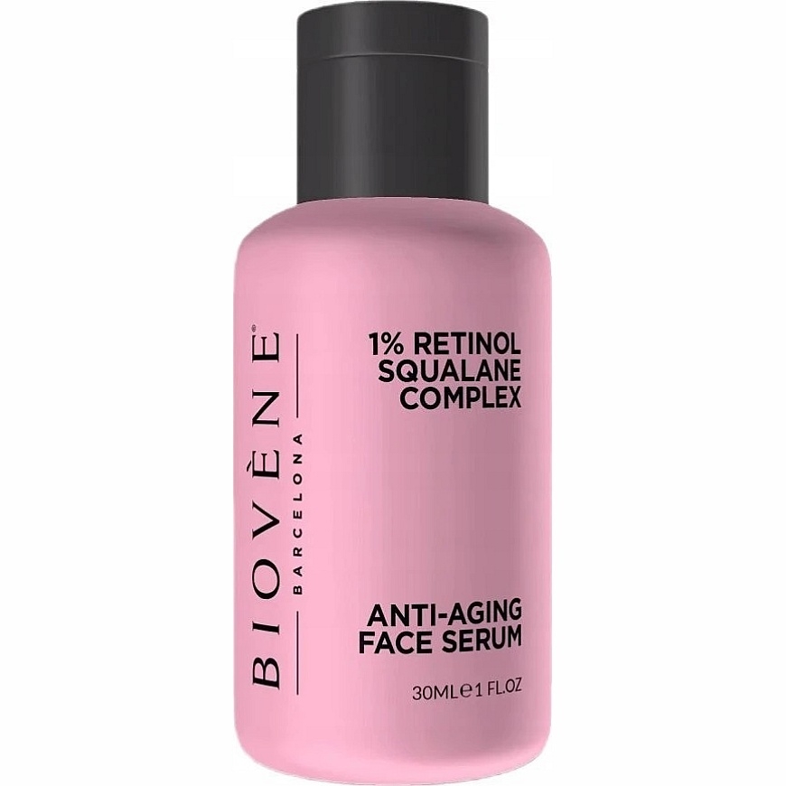 „Biovene Anti-Aging 1% Retinola“ pretgrumbu sejas serums, 30 ml – 3