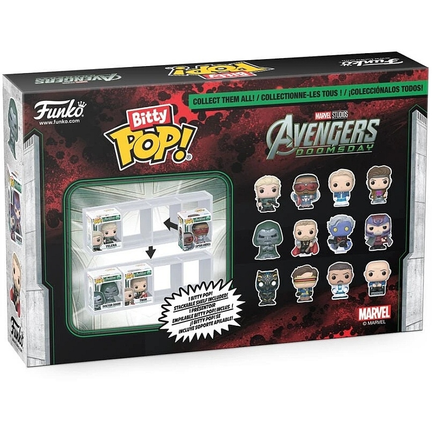 Funko Blister 4 figuuri Bitty POP Marvel Studios Avengers Doomsday – 4