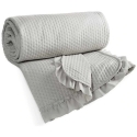 Eurofirany D91/N/FALBANKA 220X240 SILVER Bedspread Eurofirany D91/N/FALBANKA 220X240 SILVER Bedspread