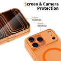 TECH-PROTECT MAGSLIM чехол с поддержкой MagSafe для телефона iPhone 17 Pro Max оранжевый TECH-PROTECT MAGSLIM чехол с поддержкой MagSafe для телефона iPhone 17 Pro Max оранжевый