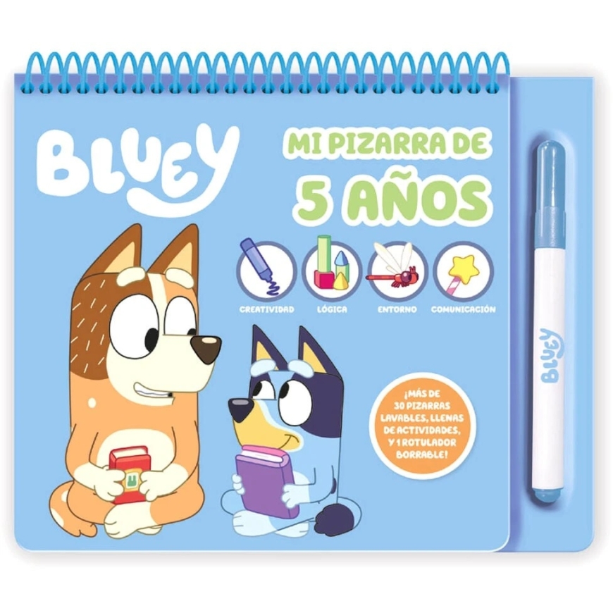 Moose Spanish Bluey 5 Years board activities