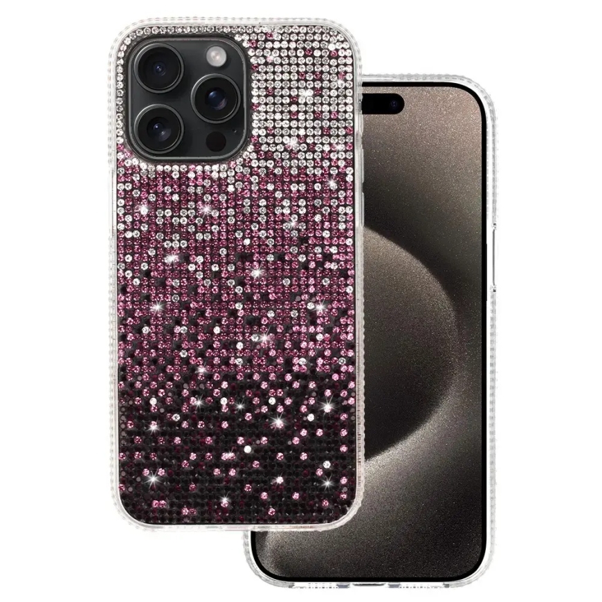 Tel Protect Diamond maciņš Samsung Galaxy A34 5G bordo krāsā