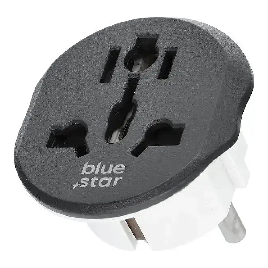 BLUE STAR reisialladapter GO TO Euroopa (Tüüp E) 16A valge – 5
