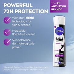 Антиперспирант-спрей Nivea B&W Authentic 200 мл