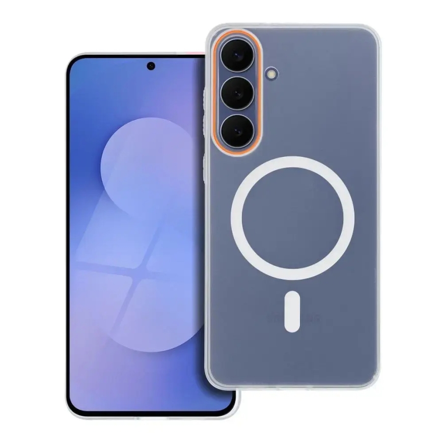 Honor 600 / 600 PRO Go Orange caurspīdīgs pārklājums, kas sader ar MagSafe