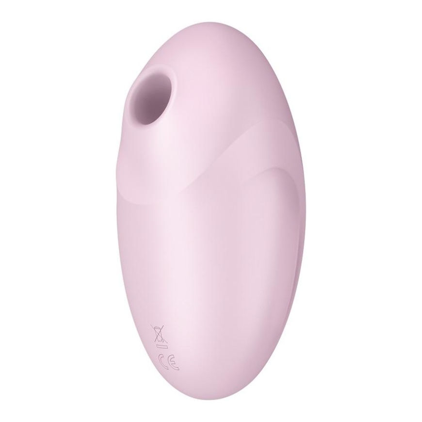 Satisfyer Vulva Lover 3 klitorio stimuliatorius su vibruojančia rožine spalva