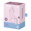 Satisfyer Vulva Lover 3 klitora stimulators ar vibrējošu rozā krāsu Satisfyer Vulva Lover 3 klitora stimulators ar vibrējošu rozā krāsu