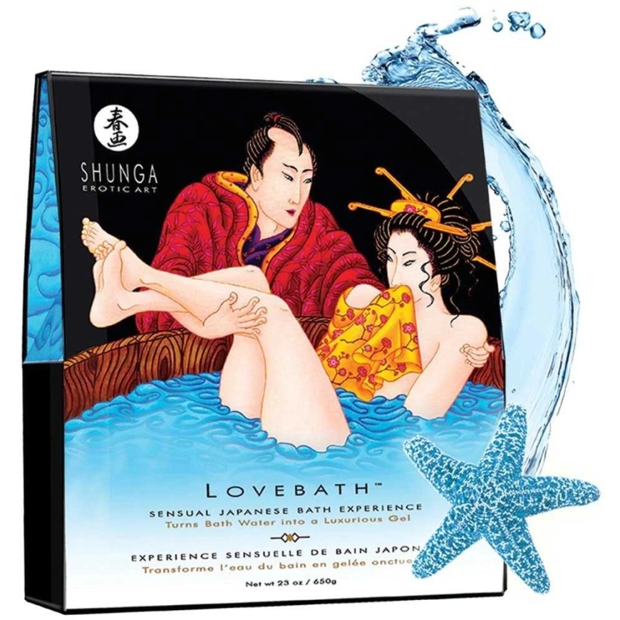 Shunga - Lovebath Ocean Temptations kylpysoola 650 g. – 5