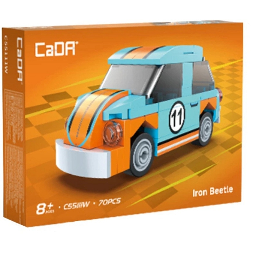 CaDA būvkomplekti "Iron Beetle Car" 70 dienas – 5