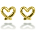 Emily Westwood Kullatud kõrvarõngad "Hearts Veloura" EWE260780G Emily Westwood Kullatud kõrvarõngad "Hearts Veloura" EWE260780G