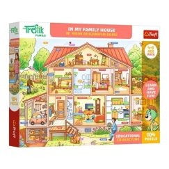Trefl PUZZLE Edu 104 Minu Perekonna Kodus 15603