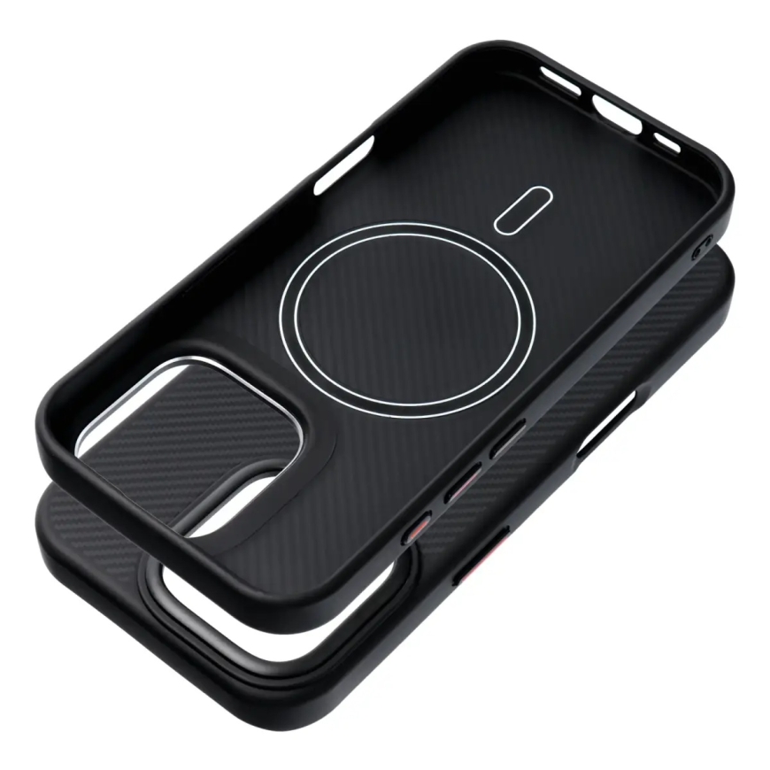 Carbon Elite Mag чехол с поддержкой MagSafe для телефона iPhone 14 Pro Max чёрный – 2